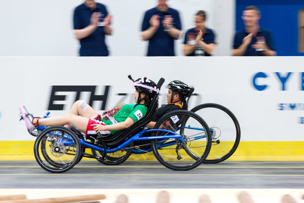 ETH Cybathlon rehearsal at the Swiss Arena in Kloten, Switzerland, July 14th 2015. (ETH/Alessandro Della Bella)